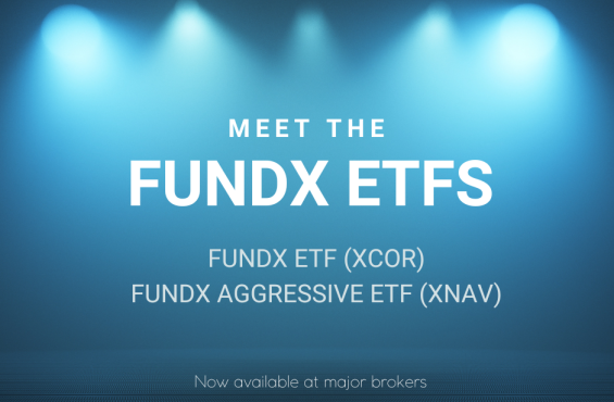 spotlight on the words Meet the FundX ETFs